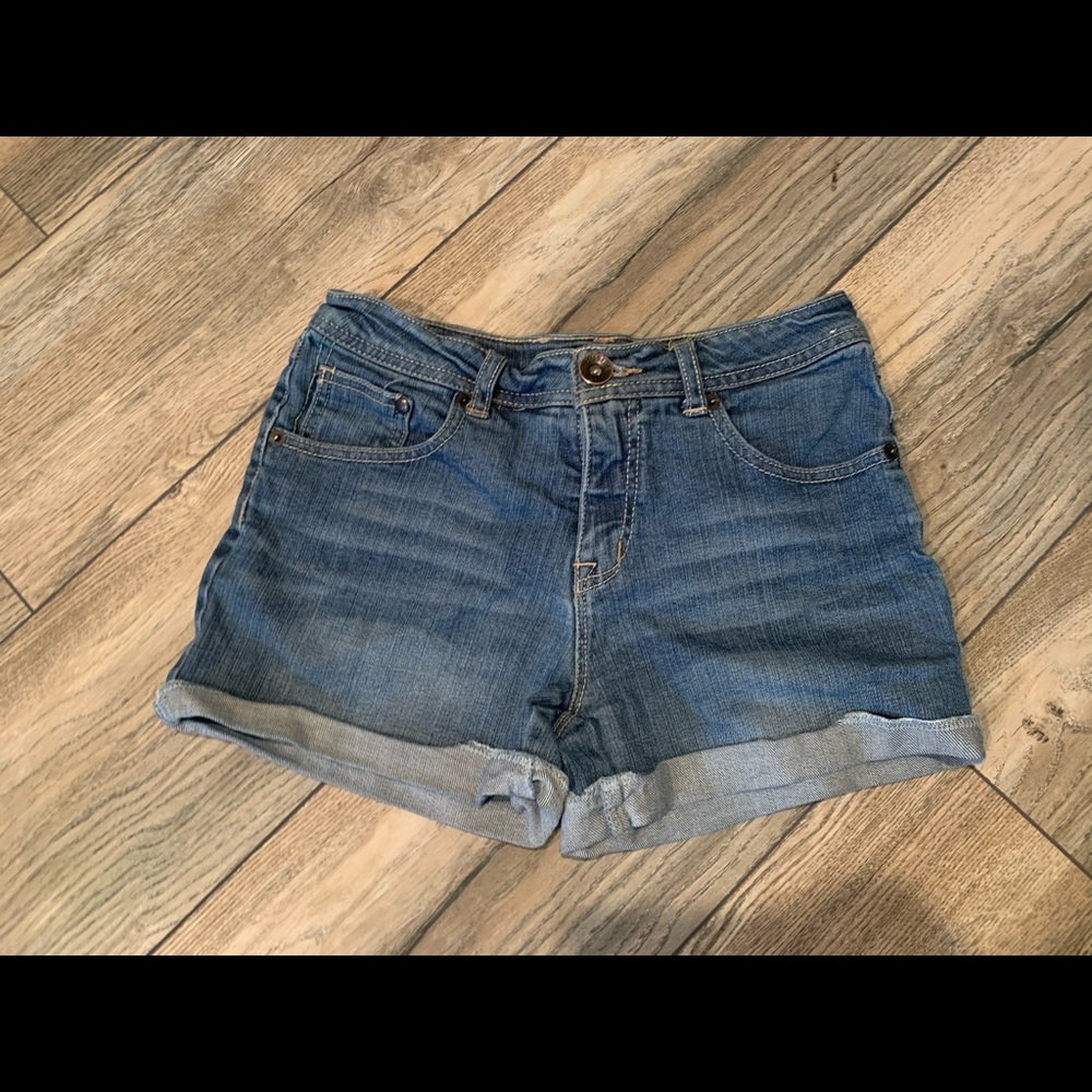 Justice Blue Jean shorts